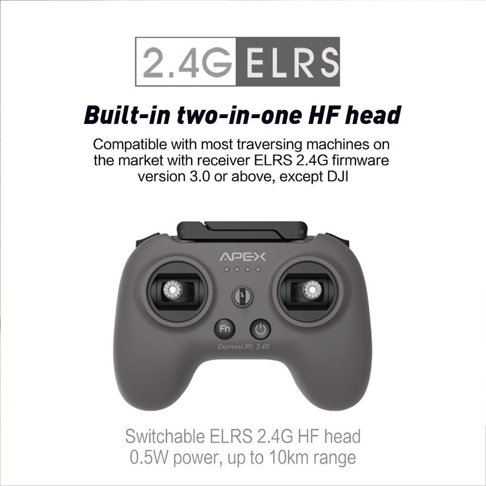 RC Radio Transmitter Elrs 2.4G Supports FPV Simulators high quality